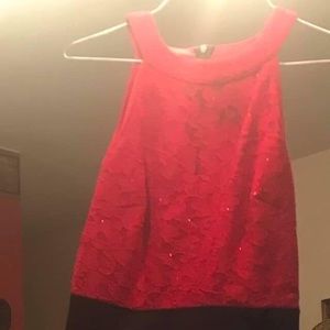 Black and Red Formal Dress